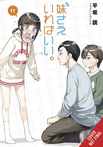 Light novel cover with three characters: a girl, and two men.