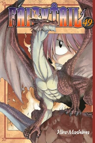 Fairy Tail volume 49 cover with a dragon and characters.