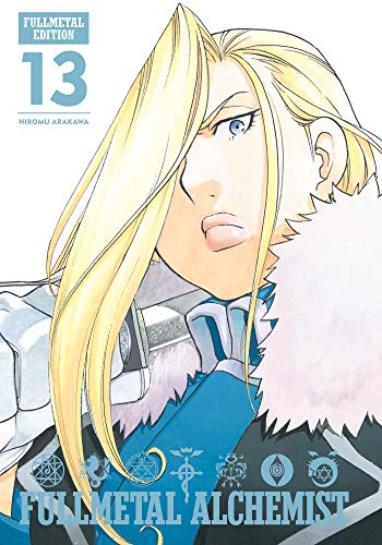 Fullmetal Alchemist volume 13 cover with blonde character illustration.