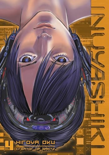 Manga volume cover featuring a close-up of a man with cybernetic implants.