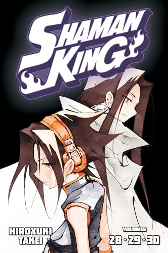 Shaman King omnibus volume 10 cover with Yoh Asakura and Ren Tao.