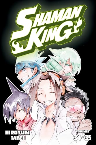 Shaman King omnibus volume 12 cover with four anime-style characters.
