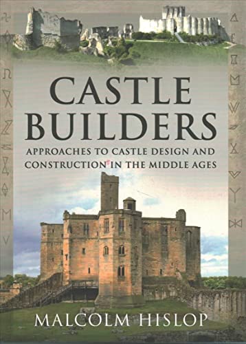 Book cover: “Castle Builders” with images of medieval castles.