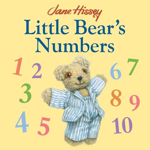 Cover of "Little Bear's Numbers" featuring a teddy bear and colorful numbers.