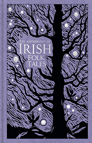 Book cover with a black silhouette of a tree against a light purple background.