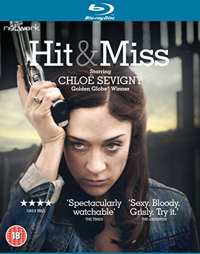 "Blu-ray cover featuring a woman holding a gun to her head."