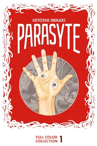 Cover of Parasyte Full Color Collection 1 featuring a hand with eyes on palms.