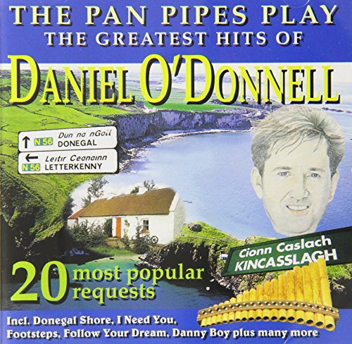 CD cover featuring Daniel O'Donnell, Irish scenery, and pan pipes.