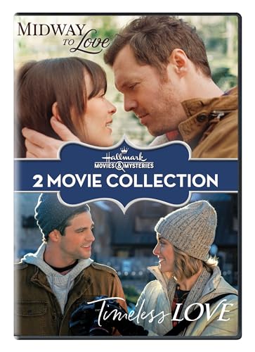 DVD cover for "Midway to Love" and "Timeless Love" Hallmark movie collection.