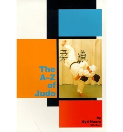 Book cover showing two judoka performing a throw with Japanese calligraphy in the background.
