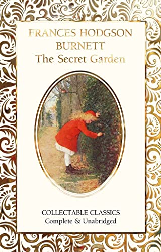 Book cover: "The Secret Garden" with a girl reaching into foliage.