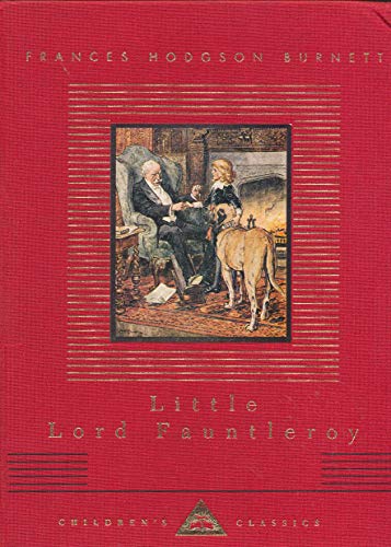 Red book cover featuring an illustration of a boy and dog with an elderly man.