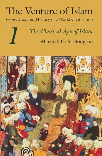 Book cover depicting a historical Islamic scene with bearded men.