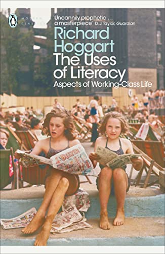 Book cover: “The Uses of Literacy” with a beach scene image.