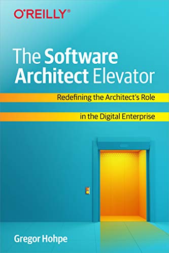 Blue book cover with title and an image of an open elevator.