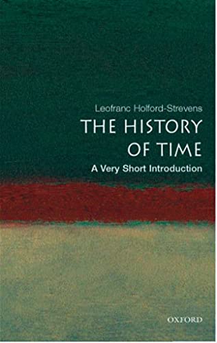Book cover: "The History of Time" with green, red, and beige tones.