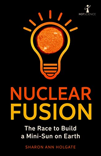 Book cover: lightbulb containing a sun, text “Nuclear Fusion.”