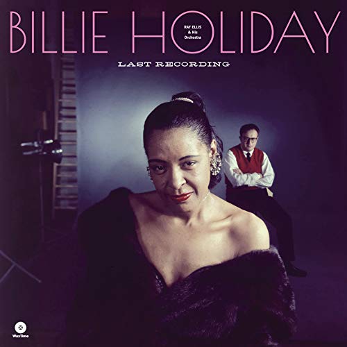 Billie Holiday portrait on album cover, with Ray Ellis & Orchestra credit.