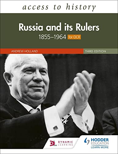 Textbook cover featuring a black and white photo of Nikita Khrushchev clapping.