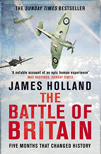 Book cover featuring three Spitfire planes in flight, with title and author name displayed.