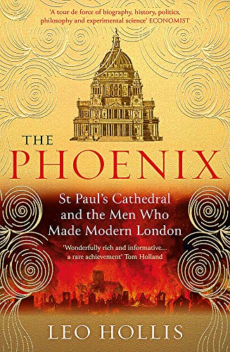 Book cover: St. Paul’s Cathedral rises above a fiery cityscape.