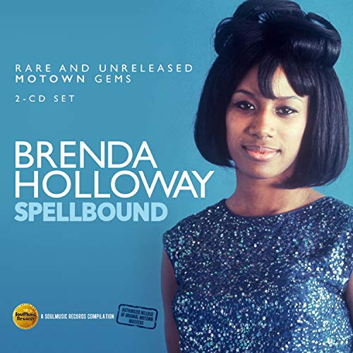 Album cover for Brenda Holloway’s “Spellbound,” featuring her portrait.