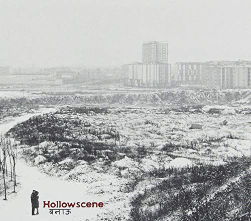 Black and white CD cover depicting a snowy, desolate urban landscape.