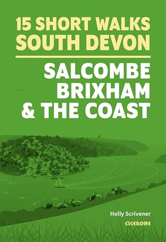 Green book cover with illustrated coastal landscape and walk title.