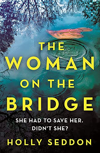 Book cover showing a red object floating in dark water with tree reflections above.
