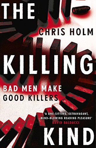 Book cover: "The Killing Kind" with red keyboard keys and a gun.