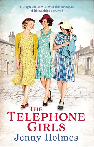 Book cover featuring three women in vintage dresses walking down a street.