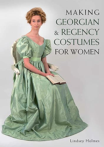 Book cover featuring a woman in a green Georgian-era dress.
