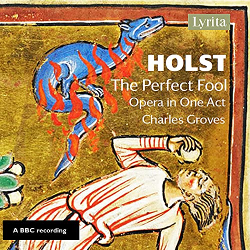 CD cover art depicting a medieval illustration of a blue dragon and figure.