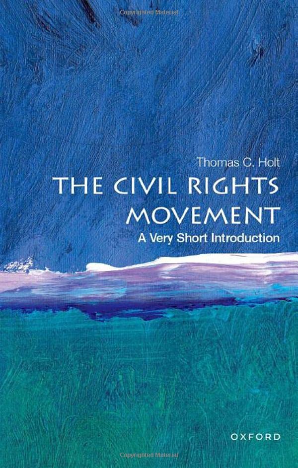 Book cover: "The Civil Rights Movement: A Very Short Introduction.