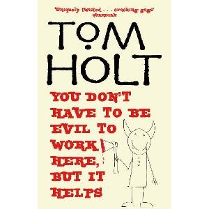 Book cover with title in red and black, featuring a simple devil illustration.