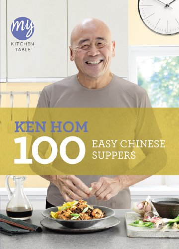 Cookbook cover featuring Ken Hom and a plate of Chinese food.