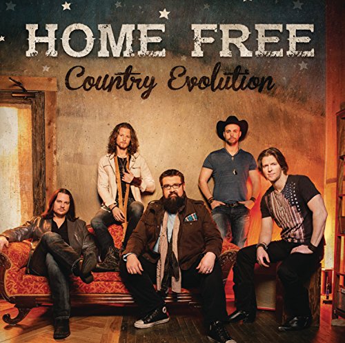 CD cover for Home Free’s “Country Evolution” featuring five men.