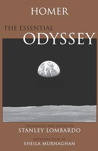 Book cover for "The Essential Odyssey" with Earth image.