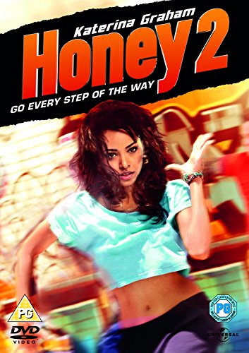 Honey 2" DVD cover featuring Katerina Graham in a dance pose.