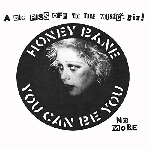 Black and white vinyl record cover with a portrait of a woman.