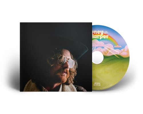 CD case and disc for Honey Harper’s “The Infinite Sky” album.