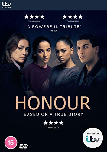DVD cover for Honour featuring four actors with the title and ITV logo.