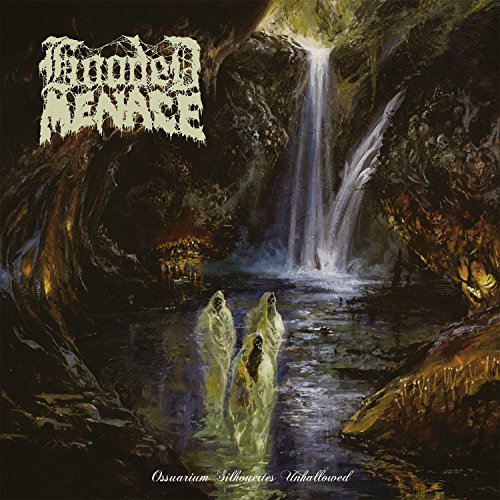 CD cover: dark landscape with a waterfall and ghostly figures.