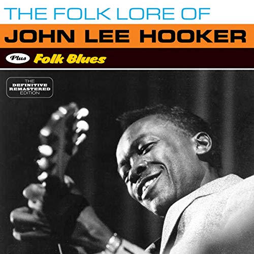 John Lee Hooker CD cover featuring a black and white portrait.