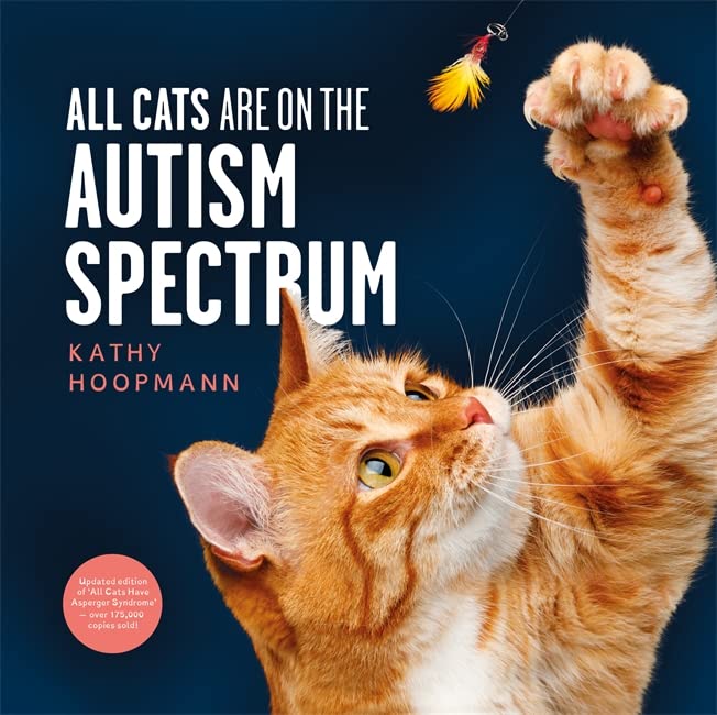 Book cover featuring cats in various poses and expressions on a plain background.