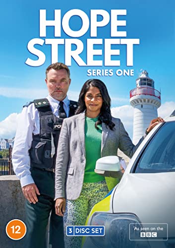 Hope Street" DVD cover featuring two police officers and a lighthouse.