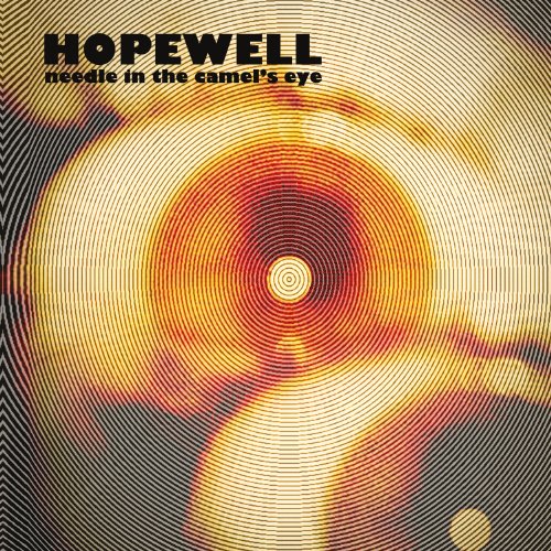 Vinyl record cover with spiral design and "Hopewell" text at the top.
