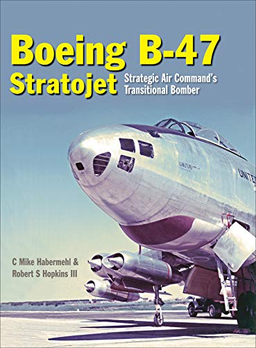 Book cover featuring a silver Boeing B-47 Stratojet bomber aircraft.