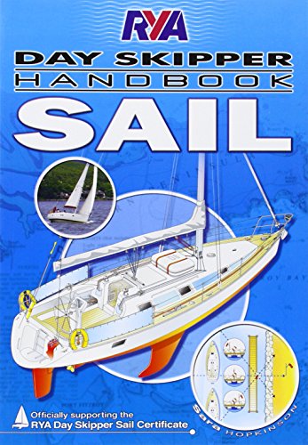 A sailing handbook with a cover image of a sailboat on calm waters.