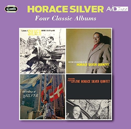 CD cover featuring jazz musician Horace Silver and album artwork collage.